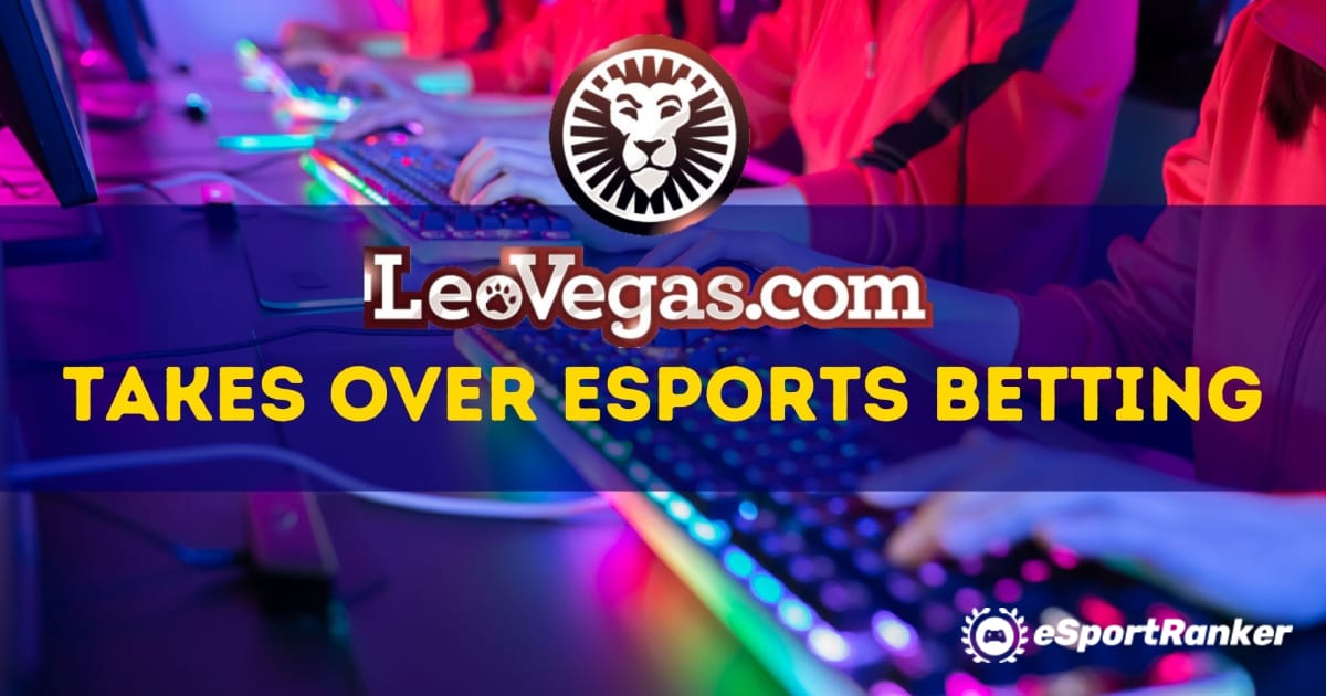 Leo Vegas se hace cargo de las apuestas de deportes electrónicos